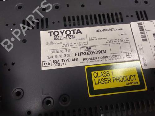Radio TOYOTA PRIUS Liftback (_W2_)  | BP17948744E6 