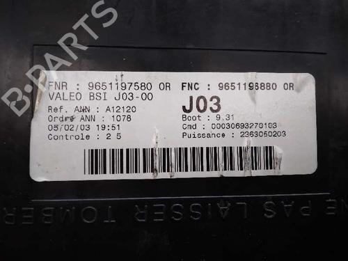Fuse box PEUGEOT 307 (3A/C)  | BP16585556E1 