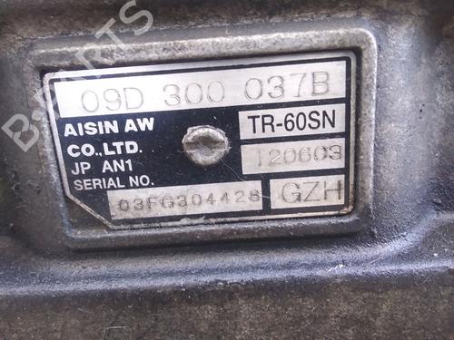 Gearbox VW TOUAREG (7LA, 7L6, 7L7)  | BP16139060M3 
