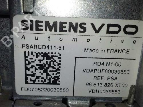 Radio PEUGEOT 207 (WA_, WC_) 1.4 16V | BP2367766E6 
