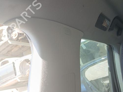 Right curtain airbag PORSCHE CAYENNE (9PA) Turbo S 4.5 BP28351517C12