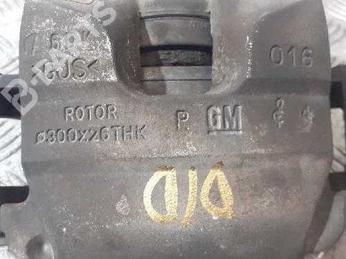 Used Right front brake caliper OPEL ASTRA K (B16) 1.6 CDTi (68) (110 hp) 11544233