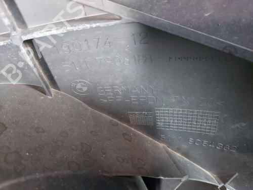 Front bumper BMW 5 (F10) 518 d | BP24668975C7 