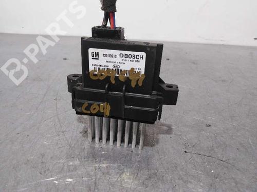 Heater resistor OPEL ASTRA J (P10) 1.7 CDTI (68) (110 hp) 11641327