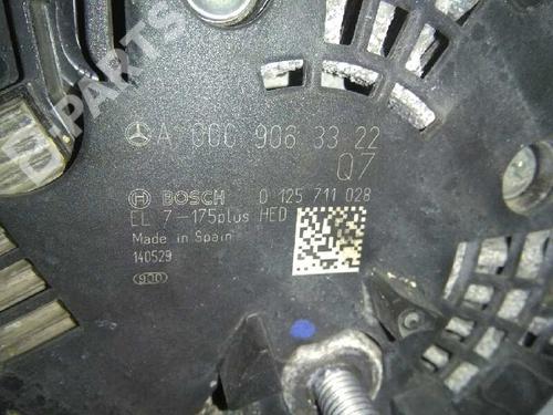 Alternator MERCEDES-BENZ GLA-CLASS (X156) GLA 200 CDI / d (156.908) | BP5146820M7 