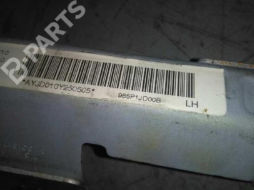 Left curtain airbag NISSAN QASHQAI / QASHQAI +2 I (J10, NJ10, JJ10E) 1.5 dCi | BP4840369C11 