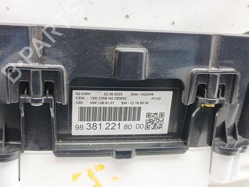 Instrument cluster OPEL COMBO Box Body/MPV (K9) 1.5 D | BP34267933C47  - Image 5