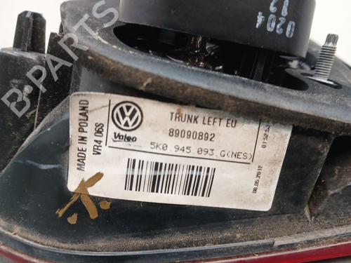Left tailgate light VW GOLF VI (5K1)  | BP19247567C79 
