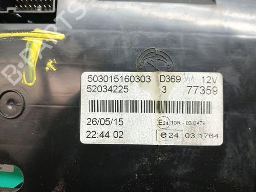 Instrument cluster OPEL COMBO Box Body/MPV (X12) 1.3 CDTI (B05) | BP32023499C47  - Image 5