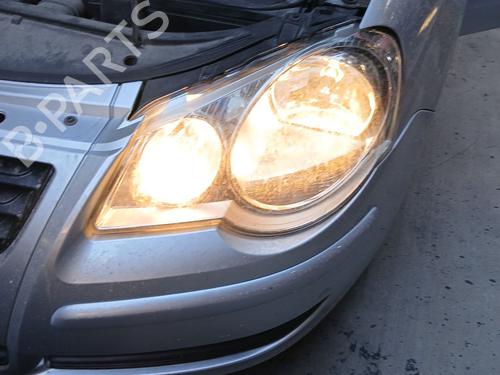 Used Left headlight VW POLO IV (9N_, 9A_) 1.4 TDI (75 hp) 29309846