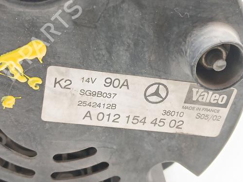 Generator MERCEDES-BENZ A-CLASS (W168) A 160 (168.033, 168.133) | BP30629935M7