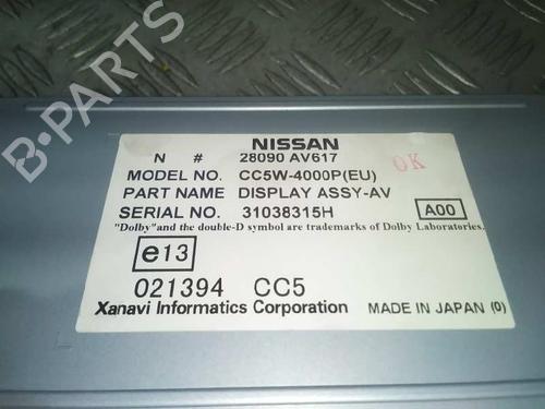 Display monitor NISSAN PRIMERA Hatchback (P12)  | BP16221190C48 