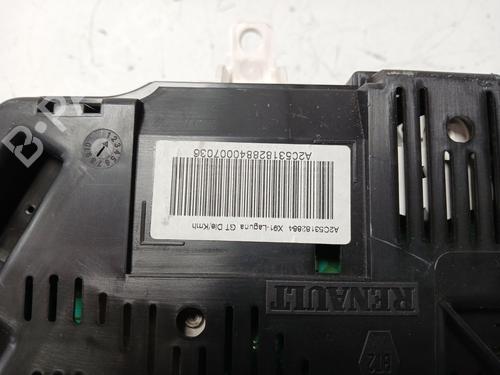 Instrument cluster RENAULT LAGUNA III (BT0/1) 2.0 dCi GT (BT11, BT1E, BT1N) | BP29976785C47