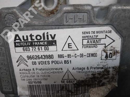ECU airbags CITROËN C4 I (LC_)  | BP12124776M53 