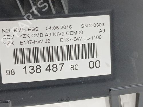 Instrument cluster PEUGEOT 208 I (CA_, CC_)  | BP28103347C47 