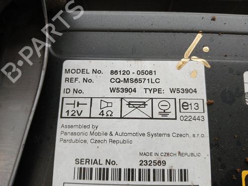 Radio TOYOTA AVENSIS (_T25_) 1.8 VVT-i (ZZT251_, ZZT251R) | BP23093230E6 