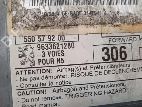 ECU airbags PEUGEOT 306 Hatchback (7A, 7C, N3, N5)  | BP7312826M53 