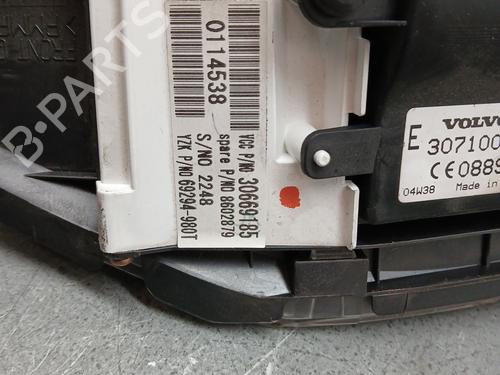 Instrument cluster VOLVO V50 (545) 2.0 D | BP20936674C47 