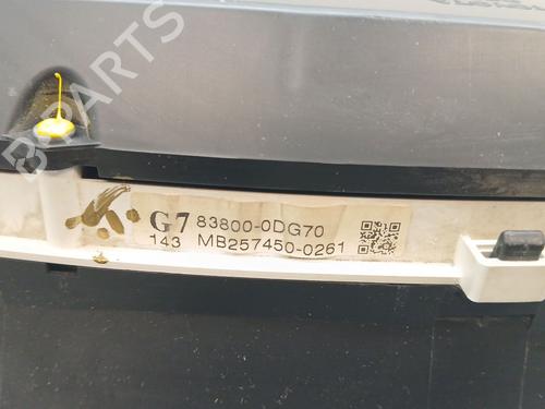 Instrument cluster TOYOTA YARIS (_P9_) | BP19677037C47