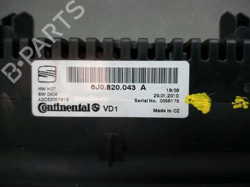 Climate control SEAT IBIZA IV (6J5, 6P1)  | BP15652166I5 