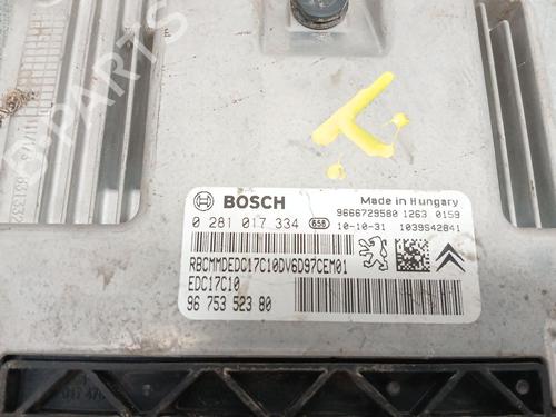 Engine control unit (ECU) PEUGEOT PARTNER Tepee 1.6 HDi 90 4x4 | BP33023471M57 - Image 2
