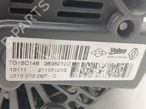 Alternator RENAULT SCÉNIC III (JZ0/1_) 1.5 dCi | BP28116788M7 