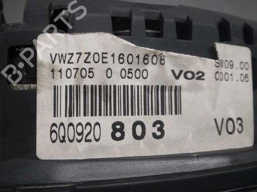 Instrument cluster VW POLO (9N_, 9A_) 1.4 16V | BP16820268C47 