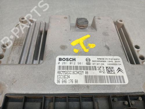 Engine control unit (ECU) CITROËN C4 Picasso I MPV (UD_) 1.6 HDi | BP37183176M57 - Image 2