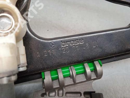 Front left window mechanism MERCEDES-BENZ E-CLASS (W211) E 320 CDI (211.026) | BP8066065C22 
