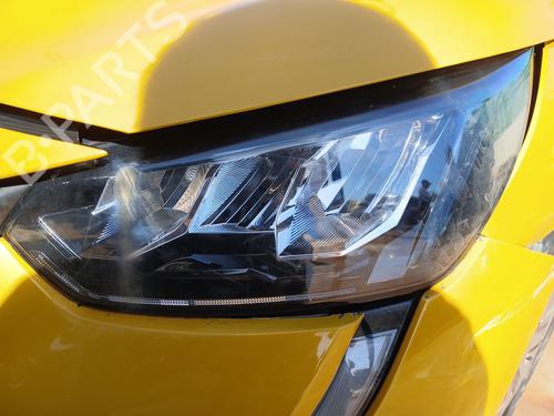 Used Left headlight PEUGEOT 208 II (UB_, UP_, UW_, UJ_) 1.2 PureTech 75 (75 hp) 24668526