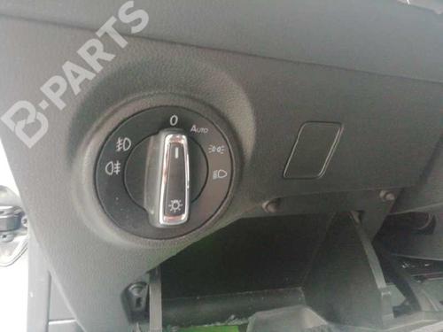 Used Headlight switch SEAT LEON (5F1) 2.0 Cupra (300 hp) 12125483