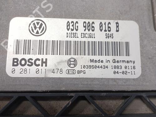Computer motormanagement VW GOLF V (1K1) 1.9 TDI | BP22316810M57 