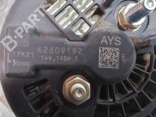 Alternator OPEL MOKKA / MOKKA X (J13) 1.6 CDTI (_76) | BP11853949M7 