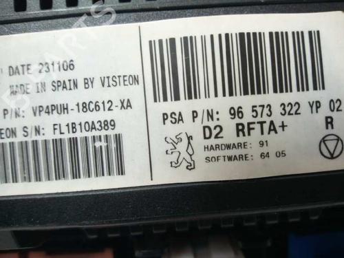 Climate control PEUGEOT 407 (6D_)  | BP17000843I5 