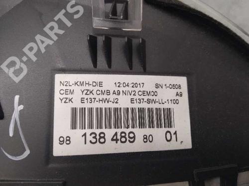 Instrument cluster PEUGEOT 208 I (CA_, CC_) 1.6 HDi / BlueHDi 75 | BP8642522C47 
