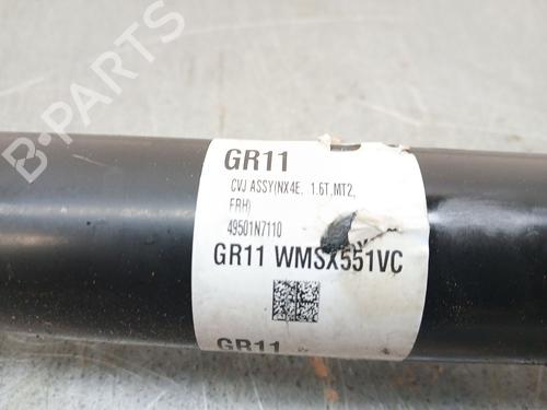 Right front driveshaft HYUNDAI TUCSON (NX4E, NX4A) 1.6 T-GDi | BP28321358M39 