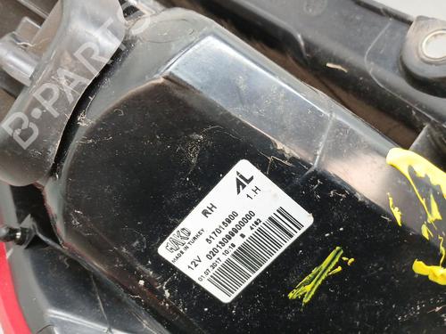 Right taillight FIAT PUNTO (199_) 1.2 (199AXZ1A, 199BXZ1A) | BP38732405C35 - Image 5