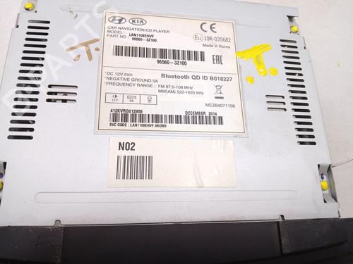 Radio HYUNDAI i40 I (VF) 1.7 CRDI | BP21573836E6 