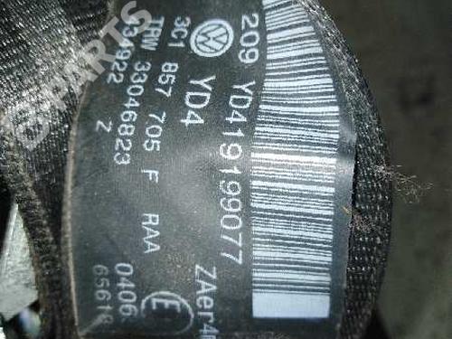 Front left seatbelt VW PASSAT B6 (3C2) 2.0 TDI 16V | BP12193436I26 