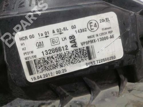 Left headlight OPEL MERIVA B MPV (S10) 1.4 (75) | BP6443003C28 