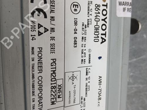 Radio TOYOTA AYGO (_B4_)  | BP19668379E6 