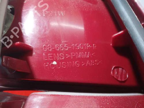 Right taillight SKODA FABIA I (6Y2)  | BP14991301C35 