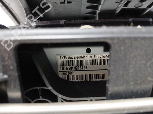 Display monitor MERCEDES-BENZ C-CLASS (W204) C 200 CDI (204.001) | BP30507311C48