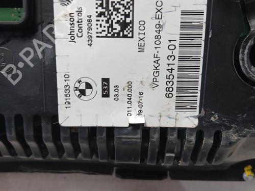 Instrument cluster BMW X3 (F25) | BP22316825C47