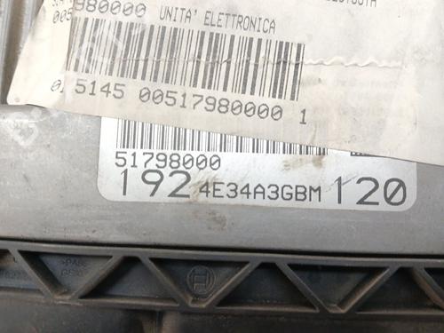 Engine control unit (ECU) FIAT STILO Multi Wagon (192_) 1.9 D Multijet | BP27569070M57 