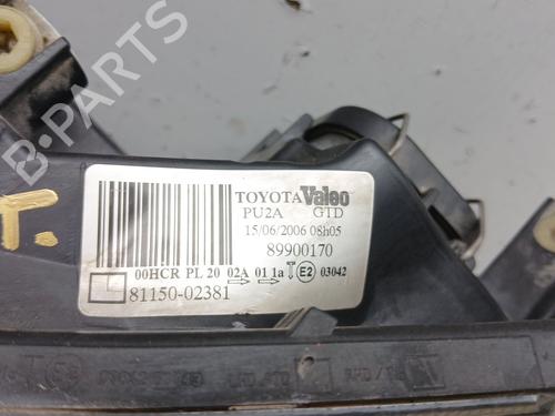 Left headlight TOYOTA COROLLA (_E12_) 1.4 D (NDE120_, NDE120R) | BP28171464C28 