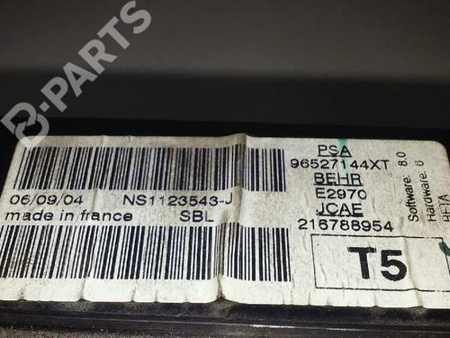 Climate control PEUGEOT 307 Break (3E) 2.0 HDi 135 | BP2373185I5 