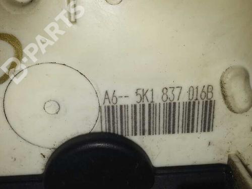Front right lock VW GOLF VI (5K1) 1.6 TDI | BP2386640C97 