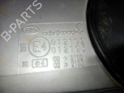 Right mirror KIA CARENS II MPV (FJ) 2.0 CRDi | BP16533765C27 