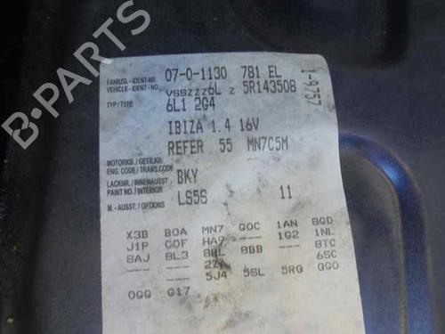 Front left window mechanism SEAT IBIZA III (6L1) 1.4 16V | BP2361575C22 